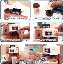 TendenciaCaja Registradora Y Tienda De Donas De Juguete Para Niños,juguete Supermercado Juguete Para Niños,41pcs,color Azul OscuroCalidad premium - Morado - Ver 5