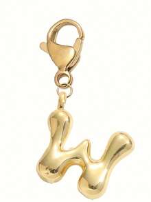 1Pc Lucky Keychain, Letters A-Z Pendant, Shiny Alloy Bag And Backpack Pendant, Perfect Gift For Birthdays And Special Occasions Keychain Ring Bag Backpack Pendant Car Pendant Gift For Women And Men, Wallet And Handbag Additions, Bag Pendant, Wallet Pendant, Lady Keychain Valentine's Day Gifts For Women: Car Keychains - Multicolor - View 16