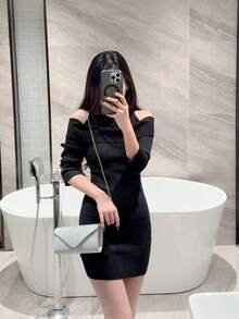 Shiny Evening Clutch Bag, Women's Evening Bag, Envelope Handbag, Large Wedding Party Prom Bag, Mini Flap Square Metallic Sequin Formal Dress Clutch, Suitable For Teenagers, Ladies, Socialites, Career Women For Weddings, Bridesmaids, Parties, Christmas, Halloween Balls, Birthday Gifts, Receptions, Workplaces And Other Occasions - Silver - View 10