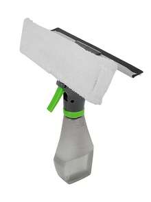 1pc Multi-Functional Cleaning Tool - Can Spray, Scrape, And Wipe, Suitable For Bathroom Glass, Window Glass, Home Glass Cleaning, Car Glass Scraper 3-In-1 Cleaner - Multicolor - View 1