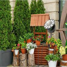 Solar Irrigation System, Automatic Irrigation System, Drip Hose Irrigation, With 9 Irrigation Programs And 10 Meters Of Drip Hose