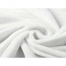 Nap Blanket P-Plim P-Plims Lovely Warm Knee Bed Fleece Camping Custom Sofa Winter S Fluffy Soft Blankets Microfiber Bedding(15).Jpg - trắng - Xem 4