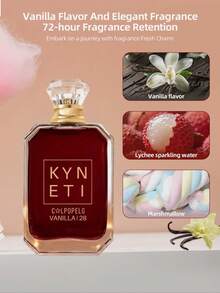 100ml Vanilla Mild Fragrance Fragrance, Classic Scent, Vanilla Cream Jasmine Fragrance Mist, Vanilla Brown Sugar, Woody Notes, Long-Lasting, Suitable For Dates, Autumn/Winter, Nostalgic Ambiance, Best Christmas Gift - Mixed Fragrance - View 8