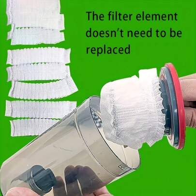 50/100pcs Vacuum Cleaner Filter Bags - Nonwoven Filter Bags, Stretchy Fit, Suitable For Home Vacuum Cleaners, Effectively Captures Dust And Pet Hair, Essential Home Accessory, Perfect Holiday Gift