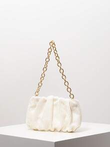 单肩包，金属链条包，波西米亚风，夏季沙滩包，旅行必备，邮轮必备，女士度假装扮，优雅女士钱包，女士礼物，情人节礼物（随机图案）