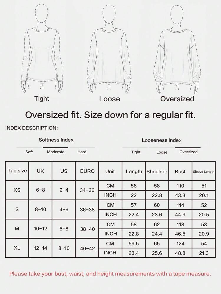 QUNGIGU Women's Long Sleeve Casual Round Neck Basic Blouse, Loose & Comfortable, Autumn - Black - View 3