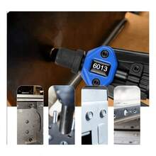 Rivet Nut Tool Thread Kit Household Tools Rivet Nut Kit Car Soap Pump Sprayer Rivet Install Tool Kit Nut Nail Setter Hand Aluminum Alloy Manual Riveting Machine - Blue - View 4