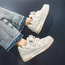 Women's Board Shoes New Fashion Small White Shoes Women's Shoes All Match Low-Top Casual Shoes - 白色 - 查看 11