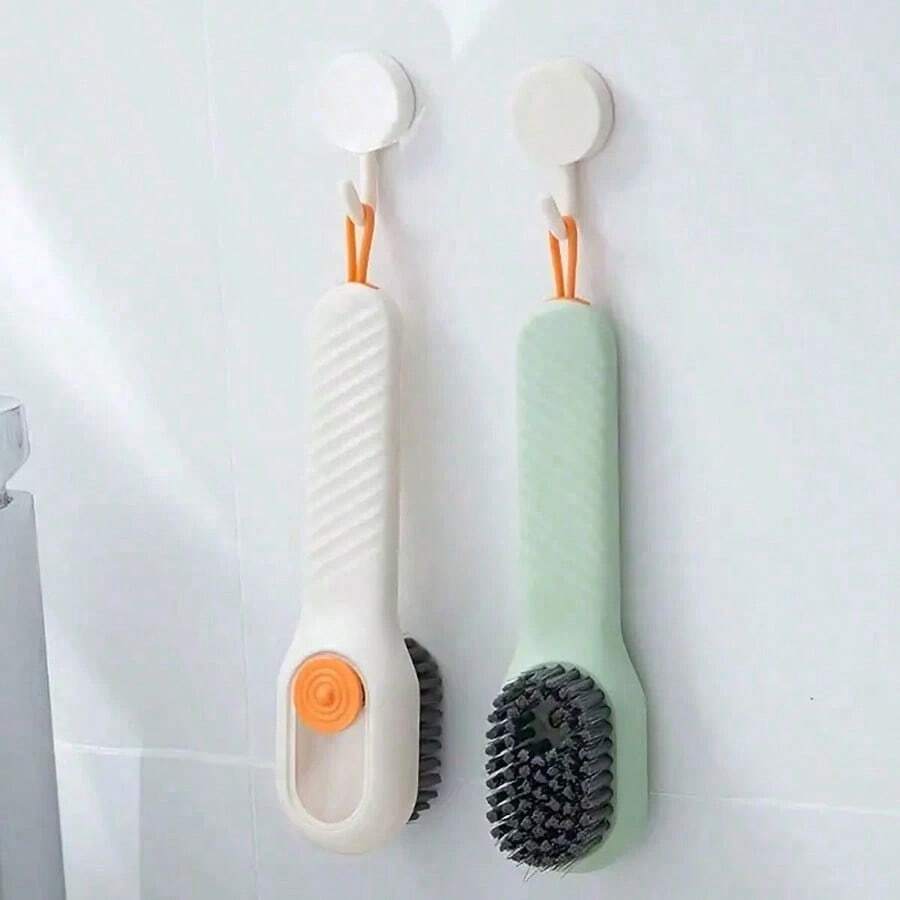 1pc Multi-Functional Brush - Ideal For Cleaning Shoes Without Damaging Them - Multicolor - View 1