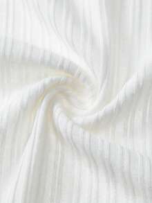 男士复古风格旧硬币美学轻薄半透明条纹长袖polo衫，拉链前襟设计，四季皆宜的百搭休闲风格 - 白色 - 查看 7