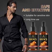 SUMIFANG 30毫升人参按摩油，滋养肌肤，呵护敏感肌肤，男士健康海绵身体保湿霜，改善肤质，男士强韧油，身体油，令肌肤更浓密强韧，非洲天然草本配方，快速有效 - 人參2 - 查看 4