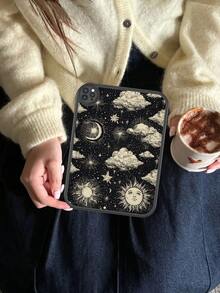 1个日月线性设计防摔平板电脑保护套，内置360°加厚防震保护套，适用于iPad 10代（10.9英寸），便携式皮革iPad 10.2英寸平板电脑保护壳 - 彩色 - 查看 6