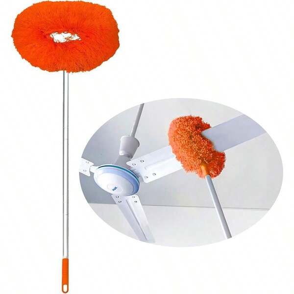 This High-Efficiency Dust Removal And Cleaning Brush Features A Long Handle Design, Easily Removing Dust. Suitable For Various Scenarios Such As Offices And Homes, It Is An Essential Tool For Cleaning Your Home During The New Year.