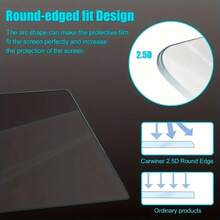 4pcs 9H Hardness Tempered Glass Screen Protector, Compatible With Canon G7X3/M200/850D/R50, High Transparency, Scratch-Resistant, Easy To Apply