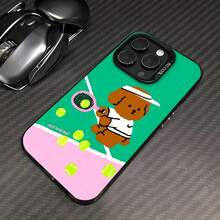 Estuche para teléfono Tennis Puppy Playtime Compatible con estuches para teléfonos   17  17 Pro  16 Pro Max  15 Pro Max  14 y  13 Hecho de material TPU duradero, resistente a caídas y elegante Un regalo perfecto para familiares, amigos y seres queridos y un excelente regalo para cumpleaños, San Valentín y Año Nuevo. - Negro - Ver 3