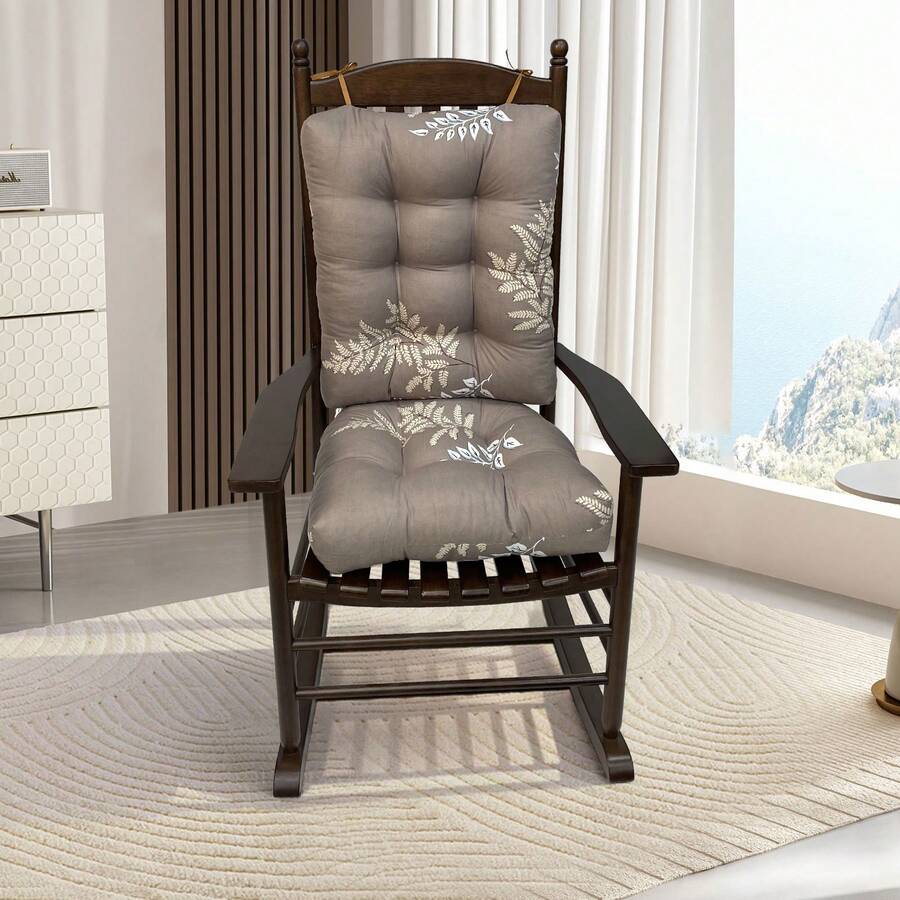 Outdoor Indoor Waterproof Seat Chair Outdoor & Indoor Waterproof Seat Chair Cushions With Ties Chair Back Cushion Recliner Seat Mat Outdoor Dining Chair Cushion For Patio Cushion Furniture - Ye Meng - Xem 1