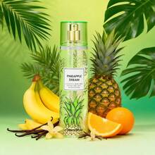 Wish 20 Varieties Of Women's Body Mist Perfume Spray, 8 Fl.Oz Long-Lasting Floral Fruity Spray With Non-Greasy Alcohol-Based Formula. Suitable For Hair & Body, Ideal For Parties, Dates & Gifting. Lightweight And Smooth Application.Valentine's Day Gift - PINEAPPLE DREAM - 查看 1