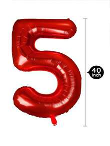 بالونات رقم 40 بوصة من الفويل المنفوخ بالهليوم باللون الأحمر، بالونات بوليستر كبيرة لأجواء حفلات أعياد الميلاد، الاحتفال بالزفاف والذكرى السنوية، بالونات أرقام، ديكورات عيد الميلاد، هليوم، بالونات أرقام، ديكورات عيد الميلاد، ديكورات عيد الميلاد، بالونات أرقام، هليوم، ديكورات عيد الميلاد، بالونات أرقام، بالونات حمراء - الأحمر - مشاهدة 13