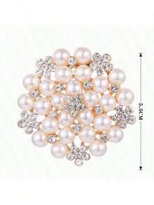 1 chiếc ghim cài áo cao cấp, ghim cài hoa đa năng cho nữ, kẹp khăn choàng, phụ kiện cao cấp thanh lịch cho sườn xám và áo khoác. - Nhiều màu - Xem 4