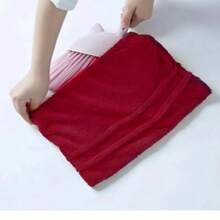 Magic Microfiber Broom Cloth For Dust-Free Floor Cleaning, Ideal For Porcelain And Wood, For Dry And Wet Use, Washable - Purple - View 3
