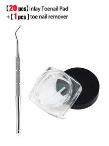 1 Set Ingrown Toenail File Stainless Steel Ingrown Toenail Removal Kit Nail Cleaner Portable Pedicure Tools,Travel And All Seasons - Multicolor - View 8