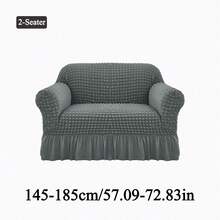 1 Piece  Sofa Cover Elastic Living Room Sofa Cover Pet Anti-Dirty Universal Sofa Protector Home Decoration Sofa Cushion Cover - 淺灰-3 - 查看 12