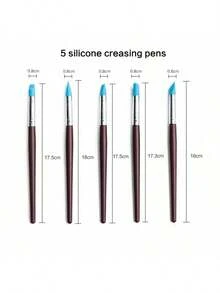 43件套陶艺工具套装，包括陶土雕塑刀、雕刻硅胶刷、细节针、腰包、7根针 - 陶泥工具 - 查看 6