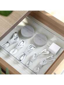 1 Roll/3 Rolls 1cm X 300cm/100cm Black/White/Gray Cable Organizer, Back-To-Back Hook And Loop Strap, Nylon Self-Adhesive Hook Tie Wrap, Cable Management, Multi-Purpose Binding Strap - Multicolor - View 9