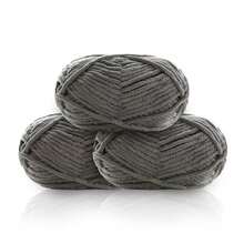 3pcs/150g Velvet Soft Yarn, Medium Thickness Knitting Yarn, Fluffy & Soft Polyester Knitting Yarn, Suitable For DIY Crafts, Knitting And Crocheting Scarves, Hats, Shoes, Bags, Cushions, Dolls, Blankets, Slippers, Handmade Crochet Projects - Multicolor - View 11