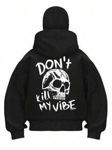 Men Outdoor Hoodies & Sweatshirts - Black - View 1