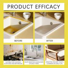 1pc/2pcs Multi-Purpose Degreaser, Suitable For Cleaning Kitchen Stove, Countertop, Oven, Sink, Bathroom Tub, Glass, Toilet, Faucet And Other Surfaces With Oil Stains, Water Stains, Rust And Limescale - Multicolor - View 8