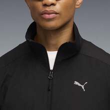 Puma Men's Sports Athleisure Jacket, Woven Hooded Jacket 69419401 - Black - View 5