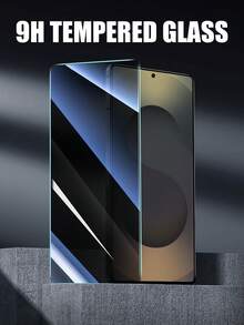 3pcs 9H Tempered Glass Screen Protector, Anti-Scratch, Anti-Shock, Anti-Peeping, Anti-Fingerprint, Compatible With Samsung Galaxy S9/S10/S20/S20+/S20 Ultra/ S21 Ultra/S21 /S21+/S22 Ultra/S22 /S22+/S23/S23+/S23Ultra/S24/S24+/S24Ultra//S25/S25+/S25Ultra/S26 Ultra/S26 Plus/S26 Curved Screen Models - Black - View 7