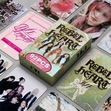 Kpop IV Alive 45张激光全息照片卡盒套装，高清照片，粉丝周边，专辑，演唱会纪念品，圣诞礼物，收藏品 - 彩色 - 查看 4
