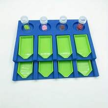 2pcs/Set Blue Foam Diamond Painting Cross Stitch Tool Moasic Accessories Tray Plate Organizer For Storage Boxes Containers - Blue - View 5