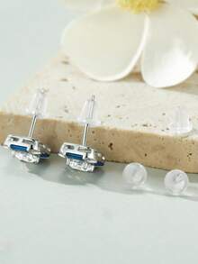 200/600个耳钉背扣，10种款式透明塑料耳钉金属橡胶硅胶耳钉背扣子弹头耳堵替换套装，适用于鱼钩耳钉、耳环 - Earring Backs - 查看 7