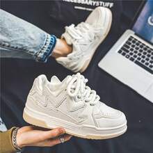 Women's Board Shoes New Fashion Small White Shoes Women's Shoes All Match Low-Top Casual Shoes - 白色 - 查看 5