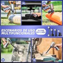 CY3 en 1 Aspiradora de Mano Inalámbrico para Coche de Alta Potencia 15000 Pa Soplador de Aire Portatil Carga USB Rápido Limpieza Eficiente para Hogar Oficina Cabello Sofa Pelos Mascotas Hendidura - como en la foto - Ver 4