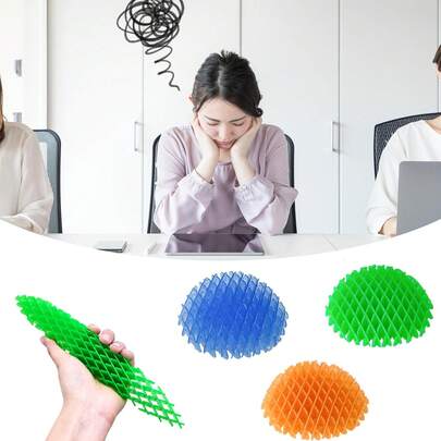 1/3 piezas Juguetes Fidget para adultos, juguetes sensoriales transformadores interesantes, adecuados para el trastorno del espectro autista, color aleatorio