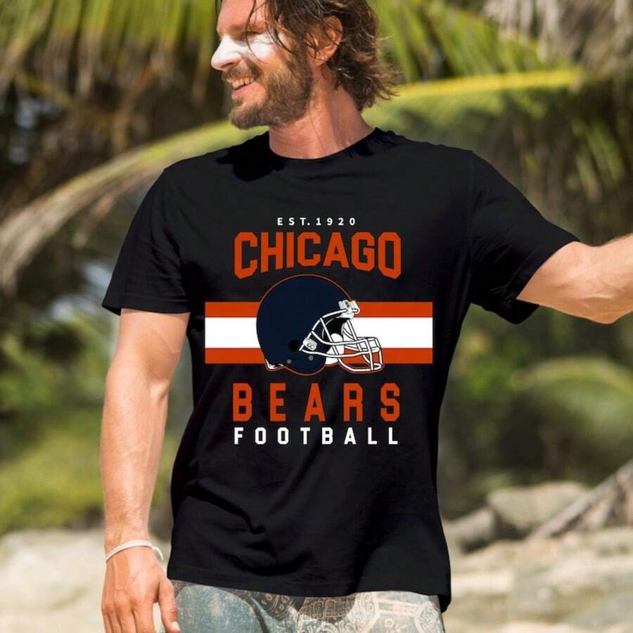 Bears Game Day Png, Chicago Football Png, Bears Football Png, American Football Design, Gifts For Sp - 黑色 - 查看 1