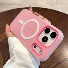 Transparent Magnetic Phone Case, Compatible With IPhone 17 Pro Max, 16, 15, 14, 13, Pro Max, Shock-Proof Protective Cover,Valentine'S Day Gifts,Valentines Phone Case - 顏色5(1件) - 查看 3
