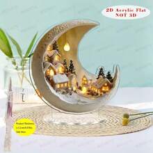 Acrylic Display Stand Ornament, Craft Decor, Suitable For Mother's Day, Father's Day, Easter/Gift - Multicolor - View 2