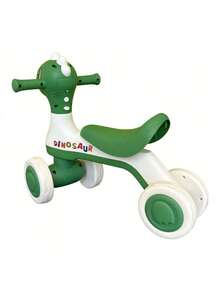 Children's Balance Bike With Light And Sound - Green Dinosaur - HK Toys - 綠色 - 查看 2