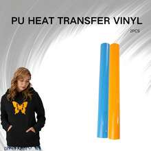 PU Material Garment Heat Transfer Printing Film, White And Black Set - Multicolor - View 5