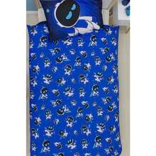 Character World Astro Bot Official Single Duvet Cover Set Space Gaming Design Reversible 2 Sided Bedding Including Matching Pillow Case Single Blue Bed Set - Blue - View 7