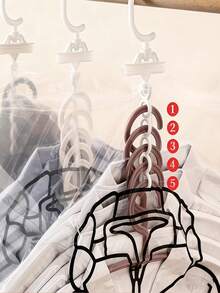 5pcs Extra Large Vacuum Storage Bags, Thick Compression Bags, Long Rectangular Design, No Power Required, Protect Clothes & Save Space - Multicolor - View 4