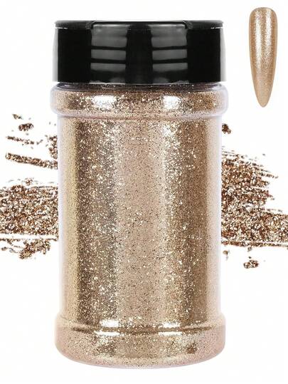 50克 1/96英寸细闪粉，适用于杯子、树脂工艺品、史莱姆、化妆品、美甲、节日装饰