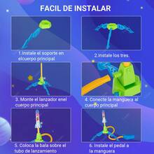 TendenciaLanzadores Juguete Para Niños Brillar Cohetes Espaciales SetCalidad premium - 1 - Ver 7