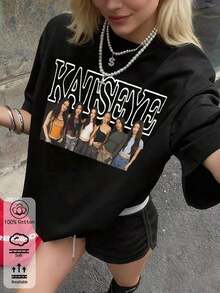 Women T-Shirts - Black - View 8