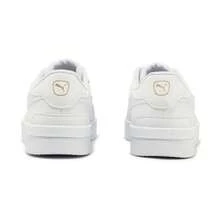 Puma 女士经典复古休闲运动鞋 39841302 - 彪馬白-彪馬白-金色 - 查看 5